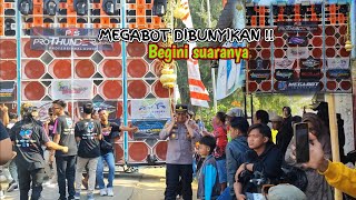 MEGABOT DIBUNYIKAN ‼️ bikin pak polisi tutup kuping di garis start karnaval Margosuko Tuban