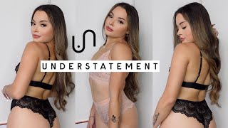 UNDERSTATEMENT UNDERWEAR TRY ON HAUL | GIVEAWAY!