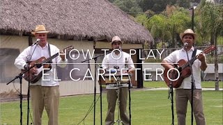 How To Play 'El Carretero' on Tres Cubano | Tresero Ernesto Luis Gil | ADF# Tuning | Cuban Tres