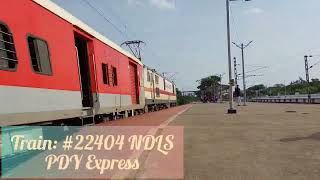 Brutal skip of #22404 NDLS PDY Express at MMNK | Indian Railways |