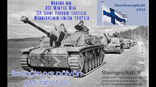 Itsenäisyyspäin peli lähetys - RS2 Winter War Sudden Strike 4 Suomi