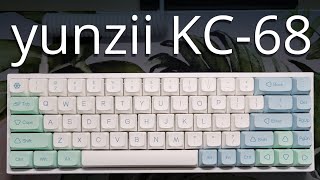 Quick Overview of the YUNZII KC-68 Mechanical Keyboard