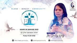 BIC 26 Januari 2023 Speaker By : Ibu Jenny Waty