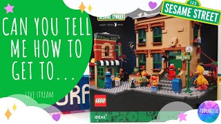 Can you tell me how to get to Sesame Street? - Lego Ideas - live stream, build and chat