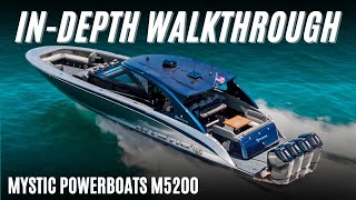 In-Depth Look: Mystic Powerboats M5200 Featuring XL Cabin