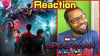 SPIDER-MAN: NO WAY HOME TRAILER 2 REACTION - Tom Holland, Andrew Garfield | Teaser PRO Concept