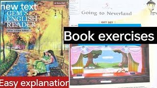 Class 5 || L-5 Going to Neverland || book exercises #english#gemsenglishreader