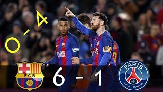 Barcelona vs Paris saint germain. 2017.720p. 0:4. 6:1.English commentary