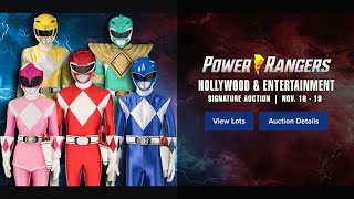 LIVE: Power Rangers Hasbro Hollywood & Entertainment Signature Auction 7354 - Session 2