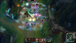 Twisted Fate beautiful pentakill | TF penta | Vetalboss