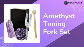 Amethyst Tuning Fork Set