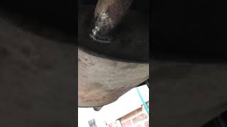 Bongo rear exhaust repair Part 2