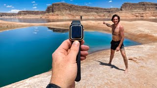 Found YouTubers Lost 24k Gold Apple Watch While Scuba Diving! (His Reaction, Priceless)