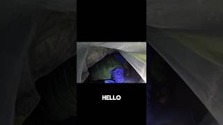 Encounter while camping⛺️ #horrorshorts #caughtoncamera #scary #creepy #encounters #gonewrong #fyp