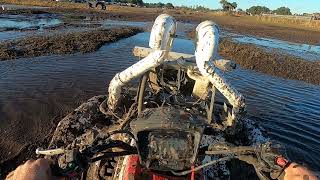 Water riding at Woodpecker Mud Bog - 1/1/22