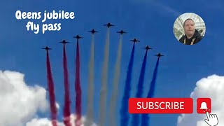 Queens 70 Jubilee Flypast 2022