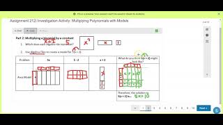 PART 1: Investigation Activity for Multiplying Polynomials