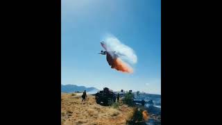 هواپیمای آب پاشی .Firefighting aircraft