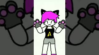 SAD CAT DANCING MEME- FLIPACLIP - SKIN ANGUBOT AND HIS GIRLFRIEND #shorts