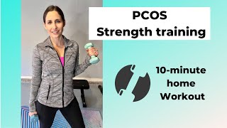 Strength Training at home for PCOS 10 minutes