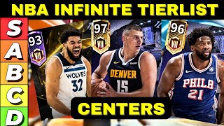 RANKING BEST & WORST CENTERS (TIER LIST) | NBA INFINITE