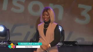 Roseline LAYO_ Prestation à la finale de la télé réalité 1 à 12