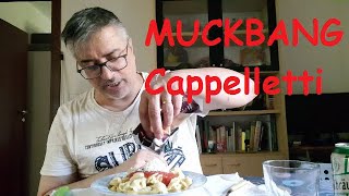 Muckbang 😋 con mega porzione di cappelletti della LIDL, conversando con Voi.