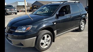 2003 MITSUBISHI OUTLANDER XLS HAMMERDOWN AUCTIONS