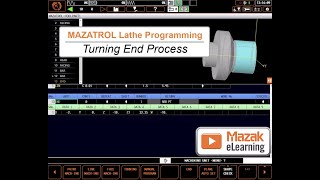 MAZATROL Programming Briefs: Turning End Process