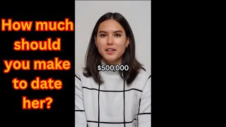 How much should a man earn in order to date these women? #compilation #reactionvideo #dating