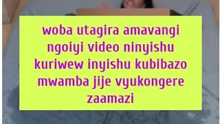 inyishu kubibazo mwamba jije ivyokuta gira amavangingo ngizi☝️☝️nicowokora