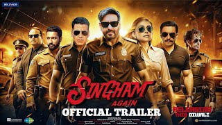 Singham Again - Official Trailer | Ajay Devgn | Akshay Kumar | Deepika Padukone | Ranveer Singh