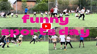 Funny sports day at school