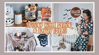 HALLOWEEN HOME DECOR TOUR AND PARTY IDEAS!