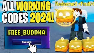 BLOX FRUITS *WORKING BUDDHA CODES* ALL SECRET CODES IN NOVEMBER 2024! ROBLOX BLOX FRUITS CODES