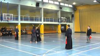 Animatsuri Kendo Taikai 2014 - Finał Junior Młodszy - Łagun vs. Murawski