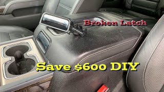 Chevy/GMC Console latch Open and Replace