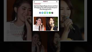 GAK MAU NGALAH SAAT DUET DENGAN HAPPY ASMARA VIA VALLEN KENA HUJAT NETIZEN