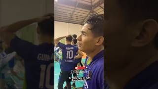 pokoknya kalo udah ama sandy Akbar si emod bawaannya pengen ngakak terus #jpe #proliga #volitarkam