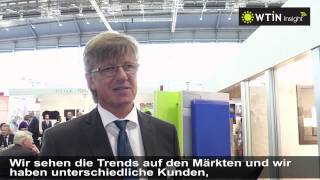 Sandler Nonwovens Techtextil 2015 - „Deutsche Untertitel“