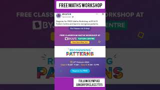 Byjus Free workshop #byjus #mathsshorts