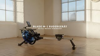 Bluefin Fitness | Blade M-1 Rudergerät - Metall-Wasser-Rudergerät