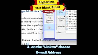 How to create a hyperlink to an email address in MS Word