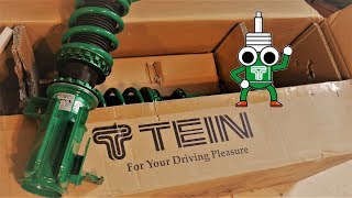 The Grumpy Tein Flex A coilovers Unboxing