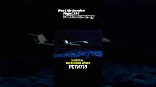 West Air Sweden Flight 294 Crash Summary #aviation #shorts #fyp #viralvideo #avgeek #airlines