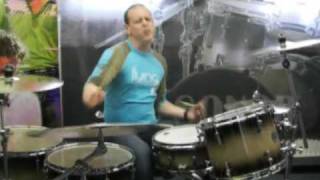 Dave Langguth - Playing his Sonor Delite Kit