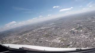 Vista de León Guanajuato llegando al Aeropuerto del Bajío