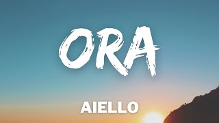 Aiello - ORA (Testo/Lyrics) (Sanremo 2021)