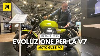 La Moto Guzzi V7 si rinnova e arriva anche la Sport! Speciale EICMA 2024