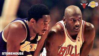 Michael Jordan Highlights: 1997 Bulls vs Lakers, MJ vs Kobe, Jordan Scores 36 Points